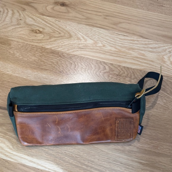 Topo Designs® Canvas and Leather Travel Kit - Picture 4 of 6